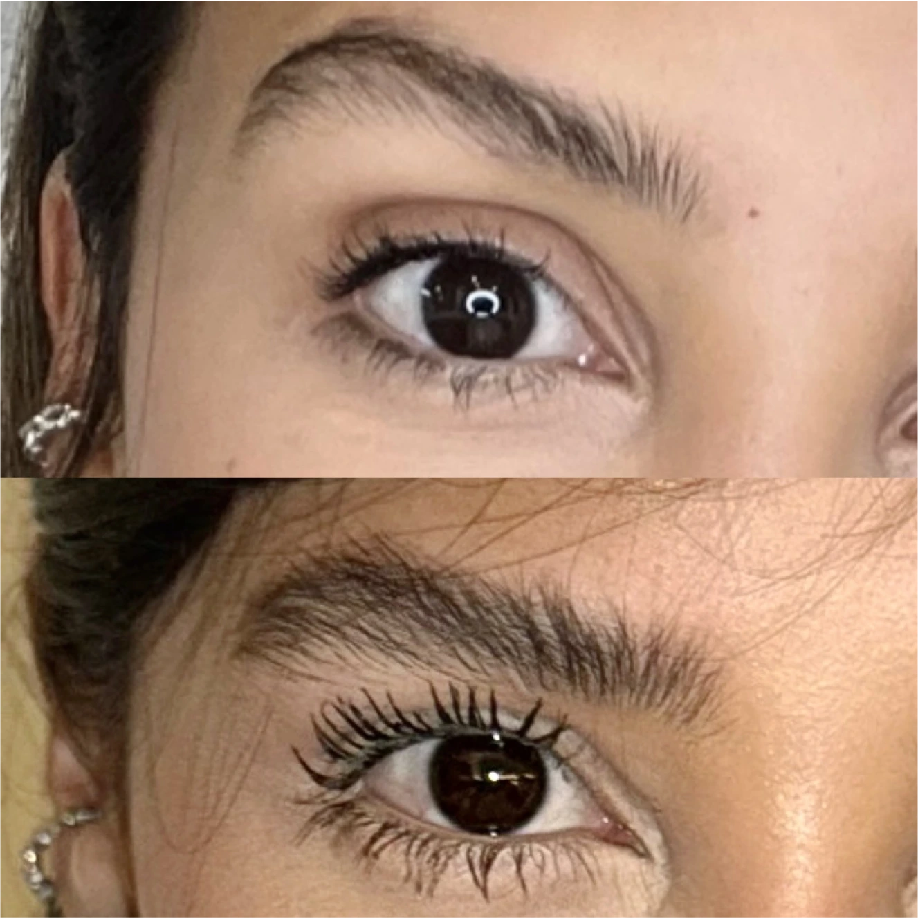 Antes e depois, Sobrancelha, 90 dias de uso